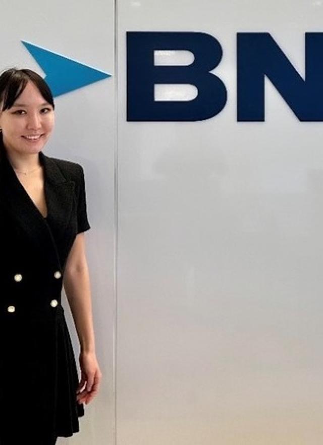 Sodo Nerguidavaa MBA 22 at BNY on Wall Street