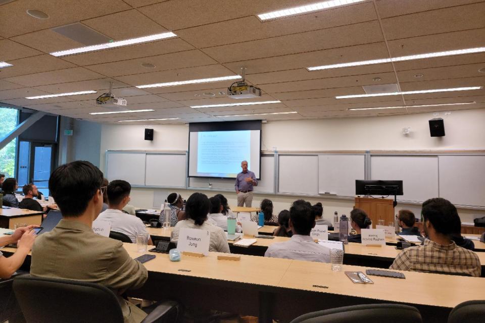 A lecture from Paul Bianchi
